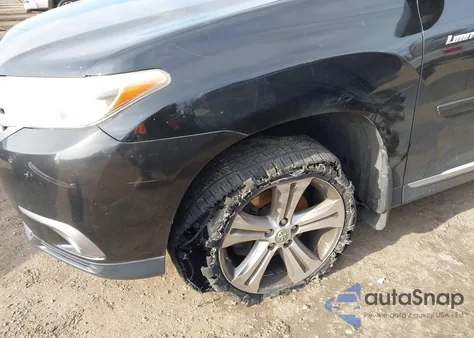 2012 Toyota Highlander Limited V6 from USA, damaged, VIN 5TDDK3EH8CS127799